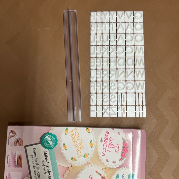 Wilton Kitchen Wilton Letterpress Kit Poshmark
